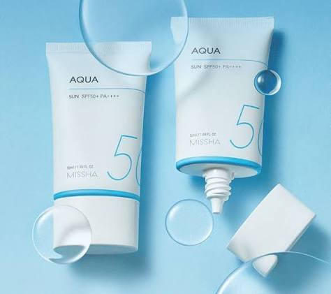 Missha All Around Safe Block Aqua Sun SPF50+/PA++++ 50ml Sunscreen Cream - 2